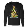 セキセイインコのクリスマス ツリー 面白いセキセイインコ ホリデー セキセイインコ 長袖Tシャツ ギフトのアイデア