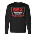 セックスインストラクター初レッスンは無料です-面白いバチェロレッテ 長袖Tシャツ ギフトのアイデア