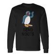 センドブーツペンギンファニーアパレル 長袖Tシャツ ギフトのアイデア