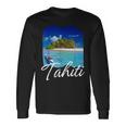 タヒチ フランス領ポリネシア タヒチ 長袖Tシャツ ギフトのアイデア