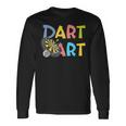 ダーツアート ダーツプレーヤー ダーツスポーツ ダーツボード ダーツ 長袖Tシャツ ギフトのアイデア