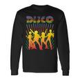 ディスコtシャツ ヴィンテージスタイルダンシングレトロディスコシャツ 長袖Tシャツ ギフトのアイデア