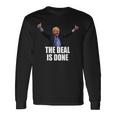 ディールは完了ですボリス・ジョンソン Brexit Deal 長袖Tシャツ ギフトのアイデア