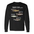 トラウト魚種釣り釣り服の種類 長袖Tシャツ ギフトのアイデア