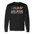 トランプ 2024 ザ・リターン 長袖Tシャツ ギフトのアイデア