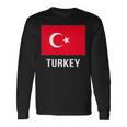 トルコの国旗 長袖Tシャツ ギフトのアイデア