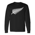 ニュージーランド国旗シダ キウイプライド Nz Nzl 長袖Tシャツ ギフトのアイデア