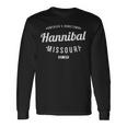ハンニバル ミズーリ州 レトロ ヴィンテージ お土産 ハンニバル 長袖Tシャツ ギフトのアイデア