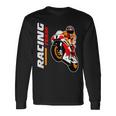 バイクレース Motorcycle Racing 長袖Tシャツ ギフトのアイデア