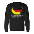 バナナギフト Ddr Brd 政治 ギフト バナナ共和国 ドイツ 長袖Tシャツ ギフトのアイデア