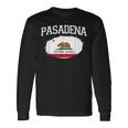 パサデナ カリフォルニア州旗 ビンテージ Usa スポーツ メンズ レディース 長袖Tシャツ ギフトのアイデア