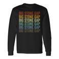 ビッグ・ストーン・ギャップ・シティ・レトロ 長袖Tシャツ ギフトのアイデア