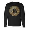 ビットコインbtcコイン暗号トレーダーBitcoinフューチャーフリーダムギフト 長袖Tシャツ ギフトのアイデア