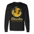 フィリピンのマニラ 長袖Tシャツ ギフトのアイデア