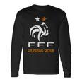 フランスのフットボールチームを祝福しましょう。 長袖Tシャツ ギフトのアイデア