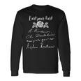 フランスの詩人の署名 リンボー ゴーティエ マラルメ ボードレール 長袖Tシャツ ギフトのアイデア