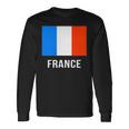 フランス国旗シャツ 長袖Tシャツ ギフトのアイデア