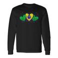 ブラジル独立記念日 ブラジル誕生 国旗 愛 ブラジル 長袖Tシャツ ギフトのアイデア