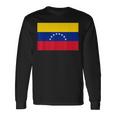 ベネズエラの国旗 長袖Tシャツ ギフトのアイデア