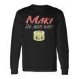 マキ・デュ・オーシュはマキ寿司 巻き寿司 長袖Tシャツ ギフトのアイデア