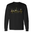 ミュンヘン・スカイライン ハートビート I Love Munich München 長袖Tシャツ ギフトのアイデア