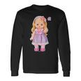 メルちゃんのおともだち リリィちゃん Bigプリント 長袖Tシャツ ギフトのアイデア