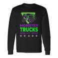 モンスタートラックは私のジャムです 長袖Tシャツ ギフトのアイデア