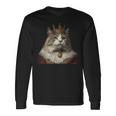 ラガマフィンキャッツ ラガマフィン猫 長袖Tシャツ ギフトのアイデア