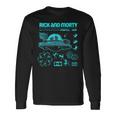 リック・アンド・モーティ・ポータル・ホップリック・アンド・モーティ・マーチ 長袖Tシャツ ギフトのアイデア