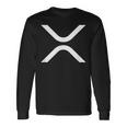リップル Xrp コイン 月 Xrp 陸軍 暗号通貨 Xrp 長袖Tシャツ ギフトのアイデア