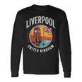 リバプール イギリス 旅行 シティ アドベンチャー 長袖Tシャツ ギフトのアイデア