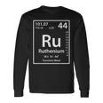 ルテニウム元素白 長袖Tシャツ ギフトのアイデア