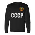 ロシアcccp ソ連ロシアサッカージャージーtシャツ 長袖Tシャツ ギフトのアイデア