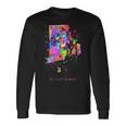 ロードアイランド州の地図 長袖tシャツ 長袖Tシャツ ギフトのアイデア