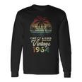 ヴィンテージ 1964年 誕生日 62歳 ヤシの木 レトロ 長袖Tシャツ ギフトのアイデア