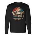 ヴィンテージ 1975 オリジナル・パーツ 限定版 誕生51周年記念 長袖Tシャツ ギフトのアイデア