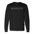 ヴィンテージ Mcmxxxix 1939 アンティークホワイト 87 歳の誕生日プレゼント 長袖Tシャツ ギフトのアイデア