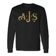 ヴィンテージajsオートバイ。 長袖Tシャツ ギフトのアイデア