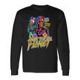 ヴェイパーウェーブ・ハック・ザ・プラネット 長袖Tシャツ ギフトのアイデア