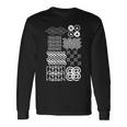 吉祥文様 アイコン版 長袖Tシャツ ギフトのアイデア