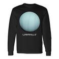 天王星tシャツ 天文学や宇宙愛好家へのギフトに最適 長袖Tシャツ ギフトのアイデア