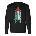 宇宙飛行士 スペースクラフト 宇宙旅行 スペースシャトル 長袖Tシャツ ギフトのアイデア