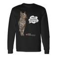 家にいてほしいねこ、うずら 猫 かわいい Cat 長袖Tシャツ ギフトのアイデア