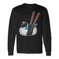 寿司ロール オウム I Kawaii Food I Blue-Masked Lovebird 長袖tシャツ 長袖Tシャツ ギフトのアイデア