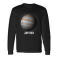 惑星ジュピター -太陽系の惑星 長袖Tシャツ ギフトのアイデア