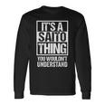 斉藤斎藤苗字名字 Aaito Thing You Wouldn't Understand Family Name 長袖Tシャツ ギフトのアイデア