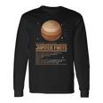 木星の事実 長袖Tシャツ ギフトのアイデア