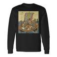 歌川広重作 宝船 七福神 長袖Tシャツ ギフトのアイデア