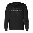 波動関数の公式を使った設計（量子力学） 長袖Tシャツ ギフトのアイデア