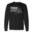 無料の抱きしめる柔術ファニーブラジリアンbjj格闘技総合格闘技 長袖Tシャツ ギフトのアイデア